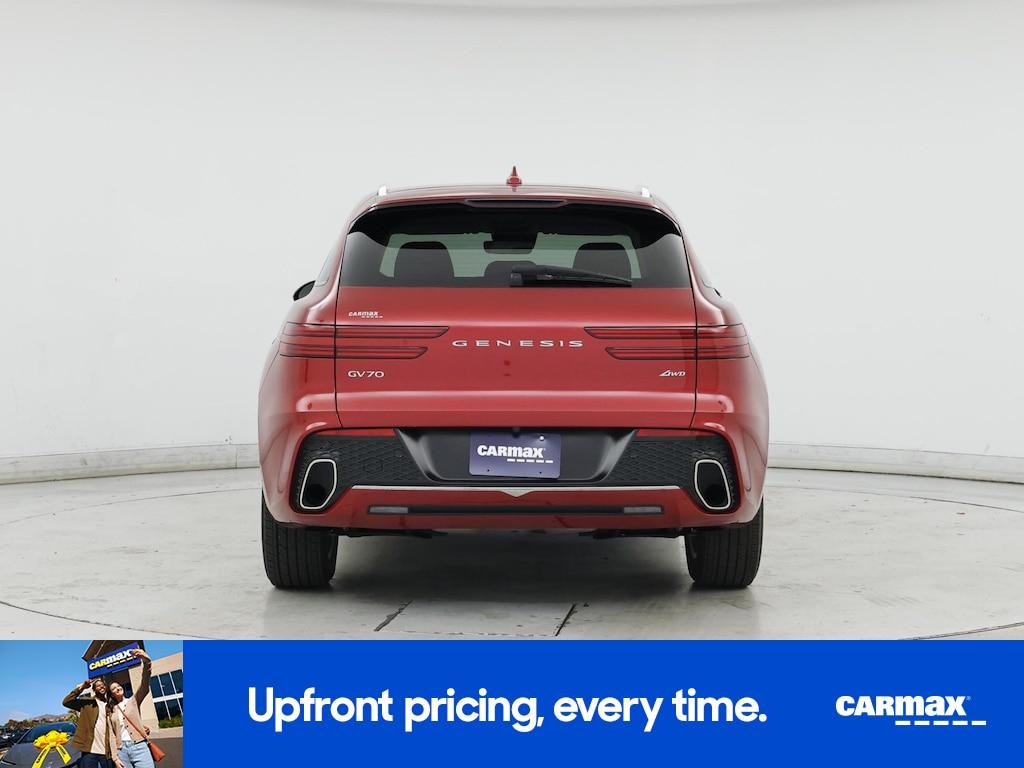 used 2023 Genesis GV70 car, priced at $34,998