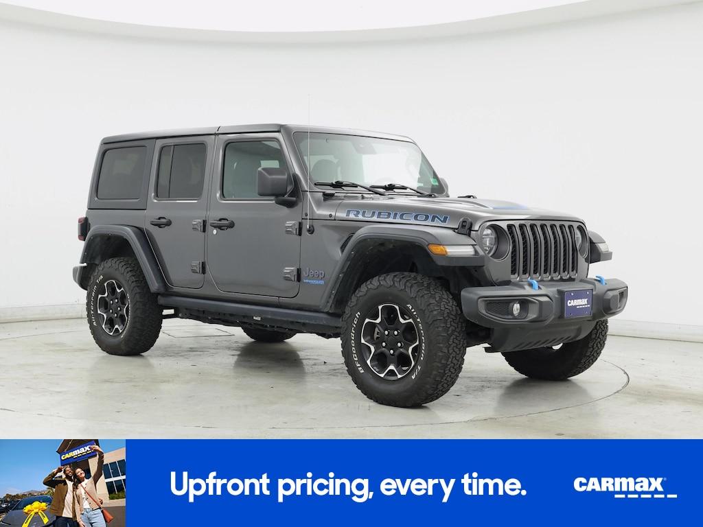 used 2021 Jeep Wrangler Unlimited 4xe car, priced at $30,998