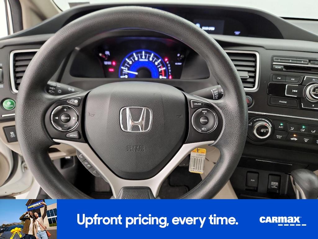 used 2015 Honda Civic car, priced at $14,998