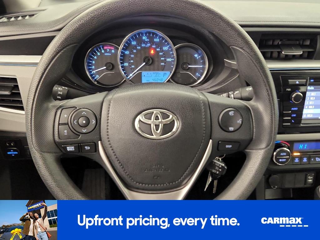 used 2015 Toyota Corolla car, priced at $17,998