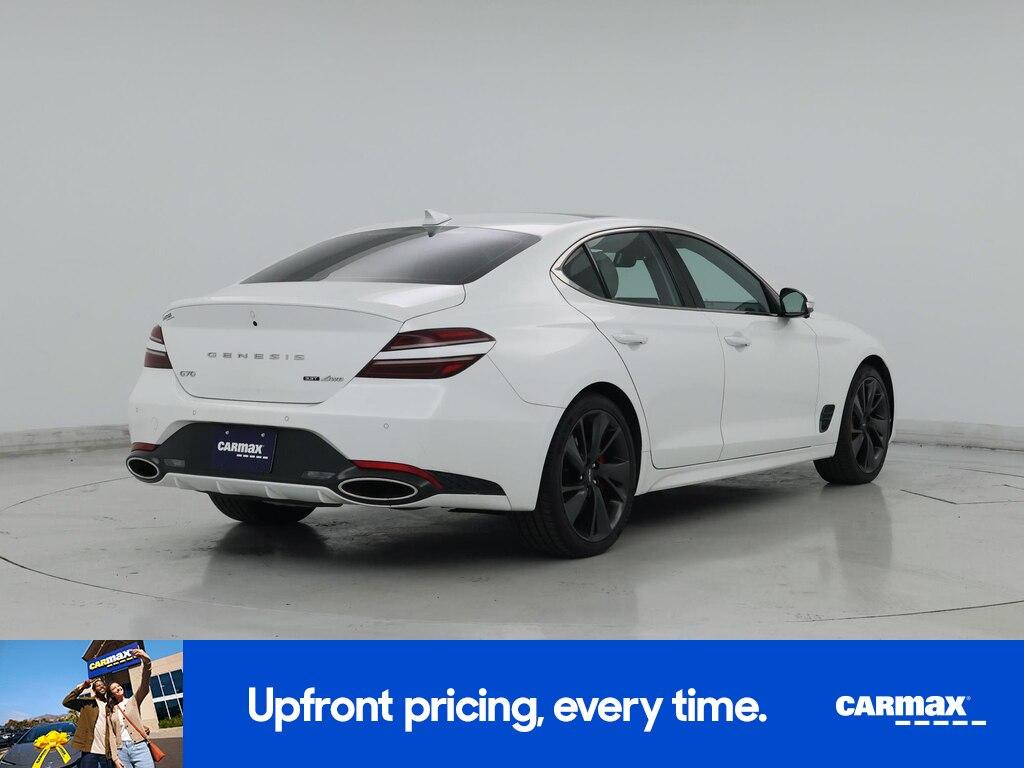 used 2022 Genesis G70 car, priced at $35,998