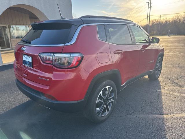 used 2023 Jeep Compass car, priced at $20,858