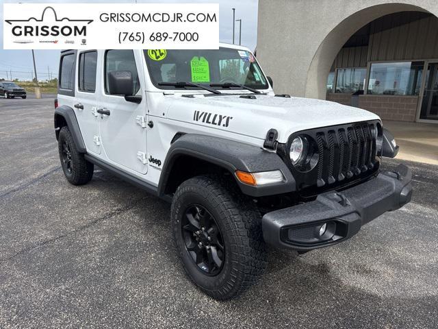 used 2022 Jeep Wrangler Unlimited car, priced at $30,441