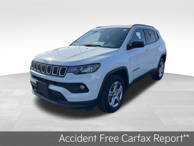 used 2023 Jeep Compass car, priced at $16,956