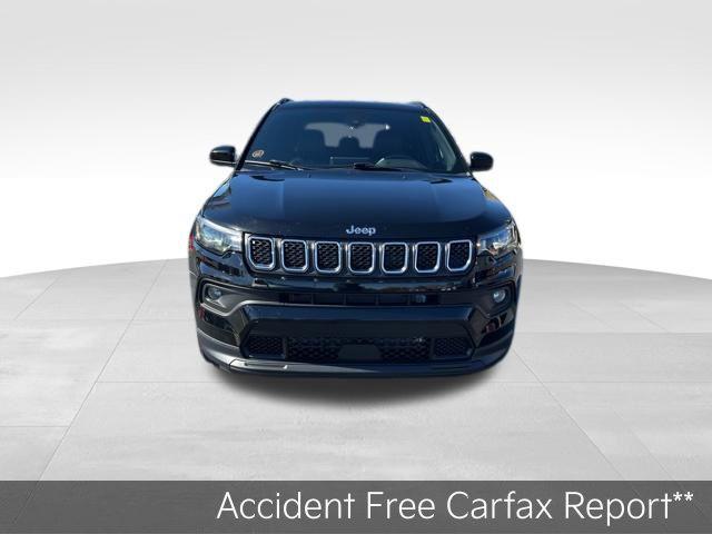 used 2024 Jeep Compass car, priced at $18,550
