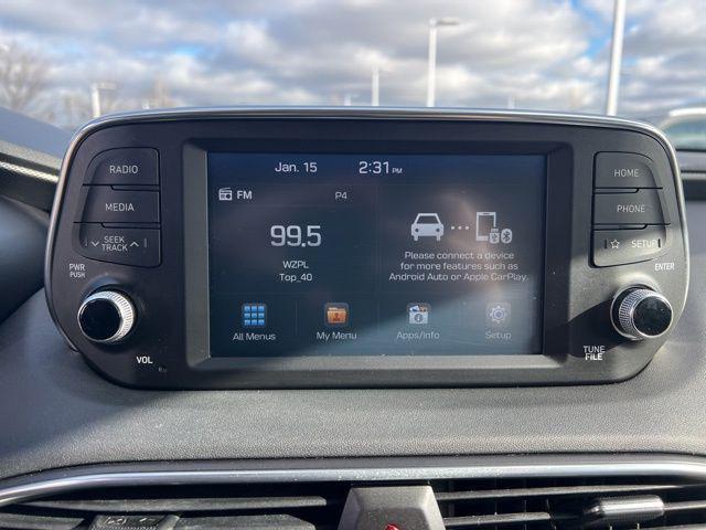 used 2019 Hyundai Santa Fe car, priced at $15,827