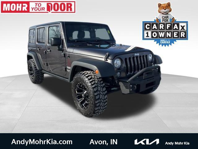 used 2018 Jeep Wrangler JK Unlimited car, priced at $22,222