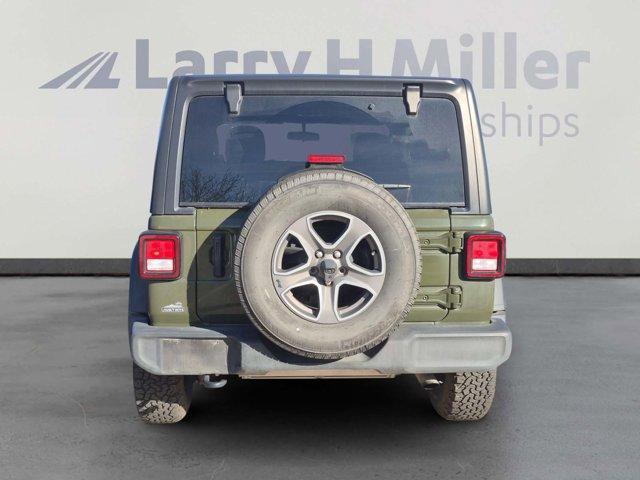 used 2022 Jeep Wrangler car, priced at $23,497