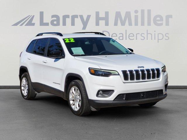 used 2022 Jeep Cherokee car, priced at $23,300