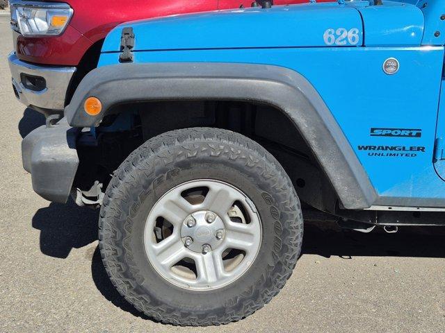 used 2017 Jeep Wrangler Unlimited car, priced at $18,997