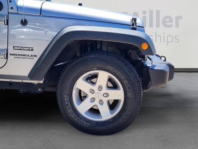 used 2017 Jeep Wrangler Unlimited car, priced at $21,200