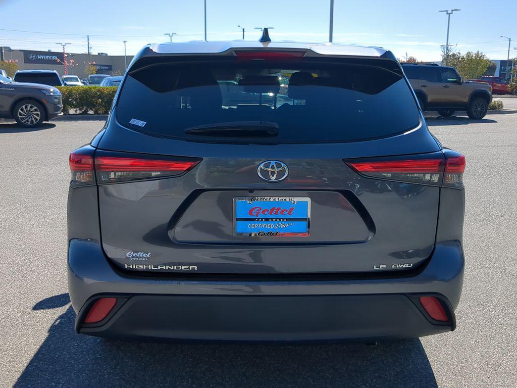 used 2021 Toyota Highlander car, priced at $21,483