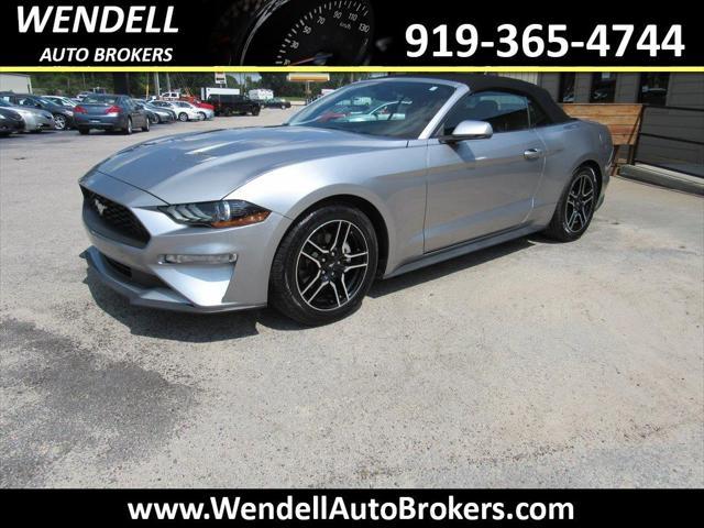used 2020 Ford Mustang car, priced at $22,228