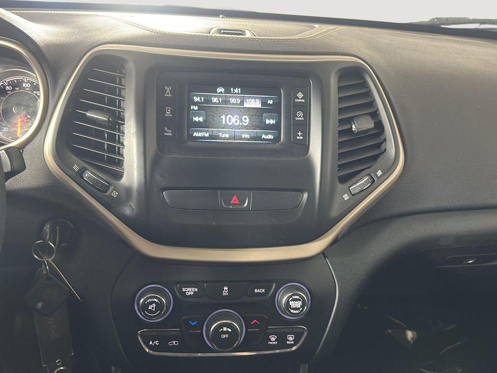 used 2017 Jeep Cherokee car, priced at $12,998