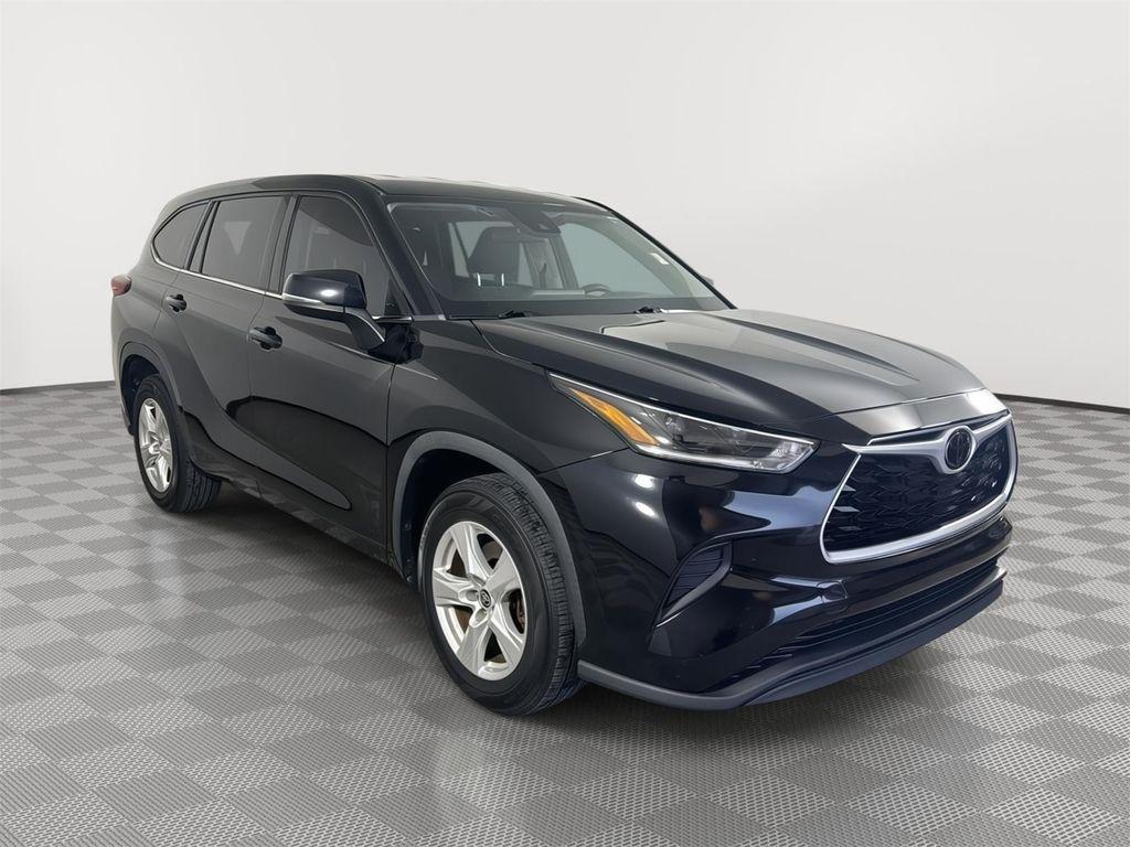 used 2021 Toyota Highlander car, priced at $25,000