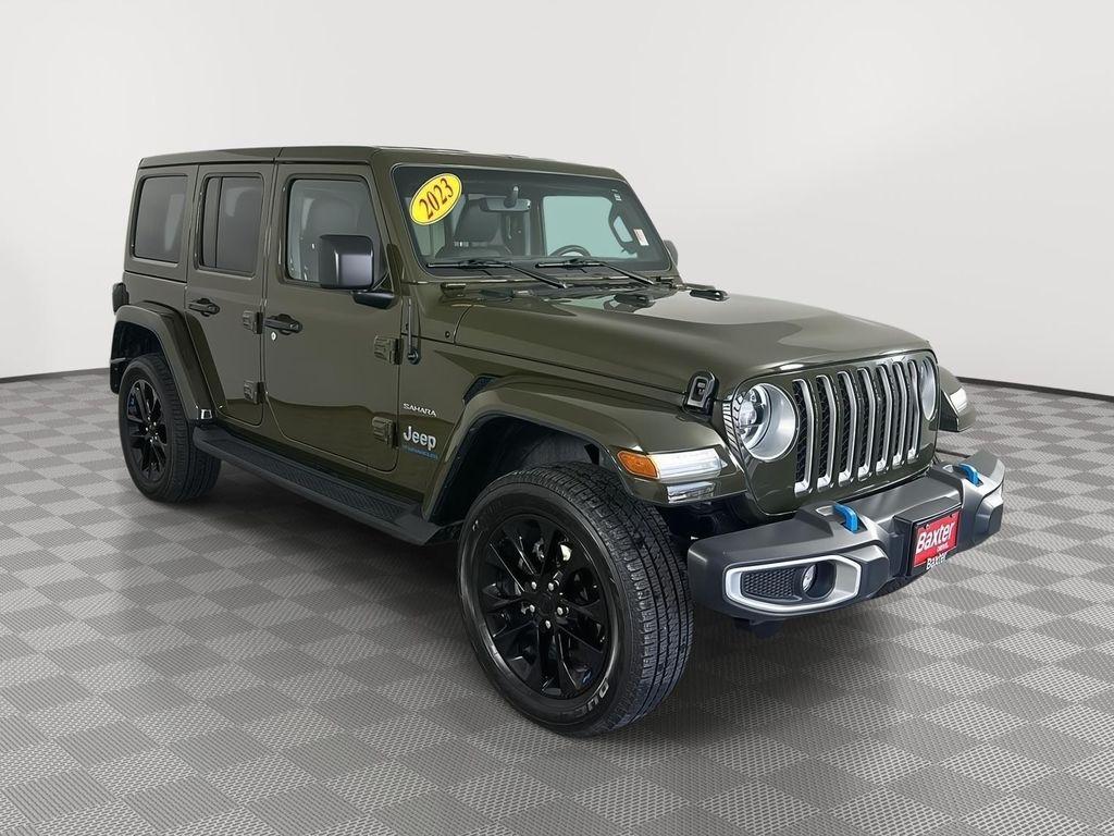 used 2023 Jeep Wrangler 4xe car, priced at $28,700