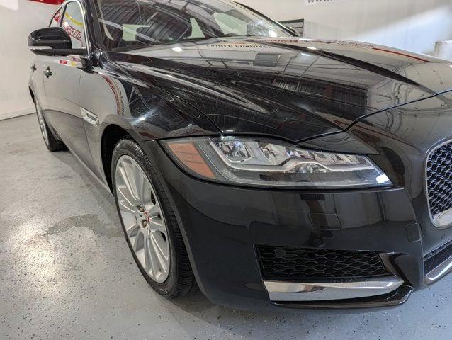 2019 Santorini Black Metallic Jaguar XF