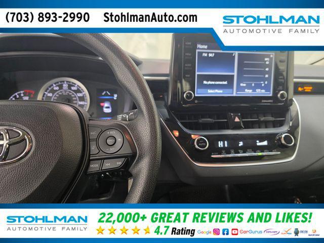 used 2022 Toyota Corolla car, priced at $20,310