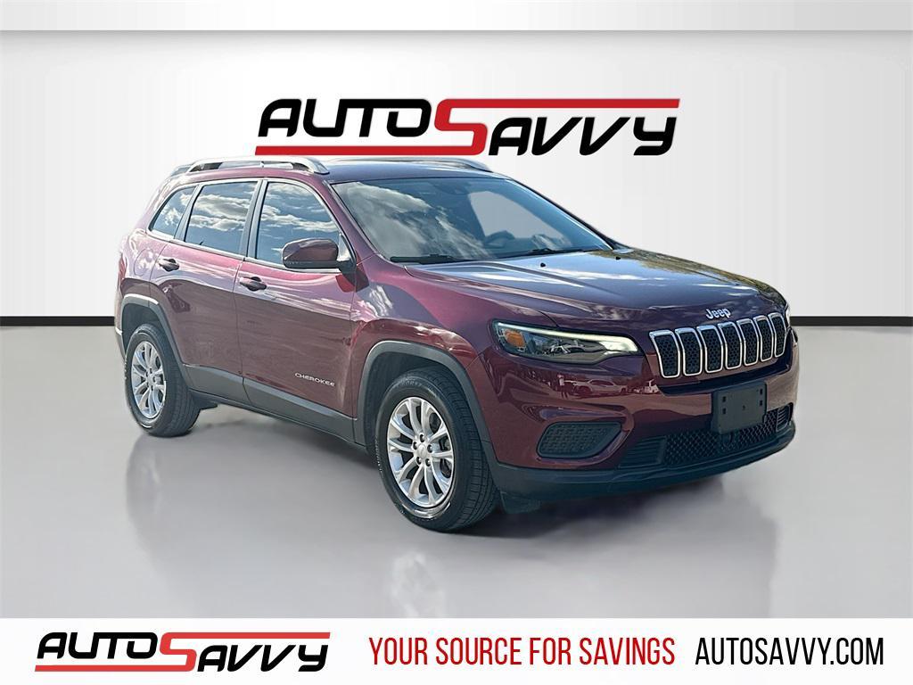 used 2021 Jeep Cherokee car, priced at $15,200
