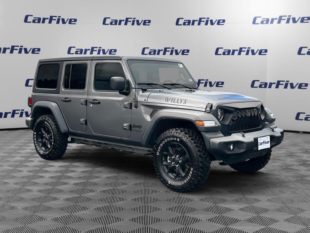 used 2020 Jeep Wrangler Unlimited car, priced at $27,500