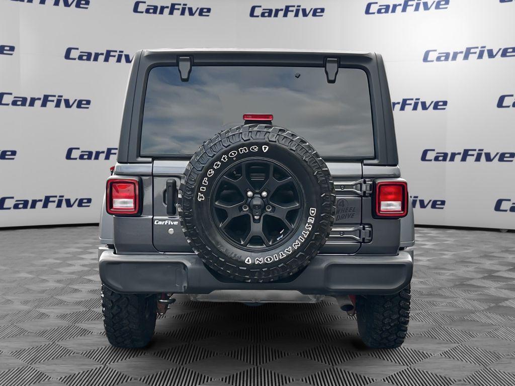 used 2020 Jeep Wrangler Unlimited car, priced at $27,500
