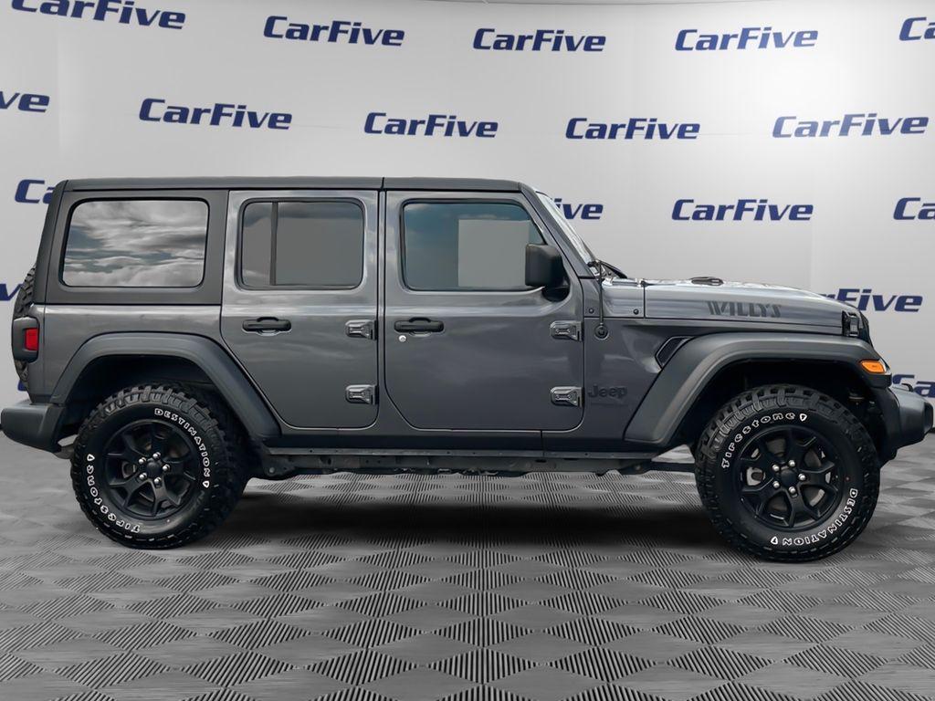 used 2020 Jeep Wrangler Unlimited car, priced at $27,500