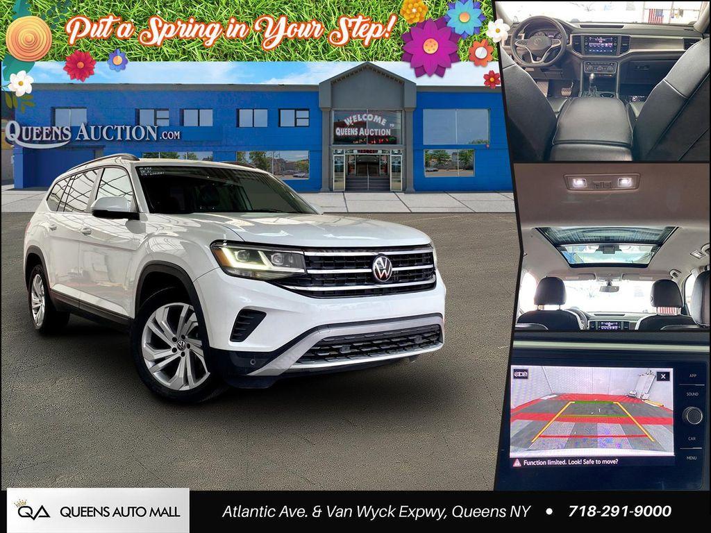 used 2021 Volkswagen Atlas car, priced at $18,695