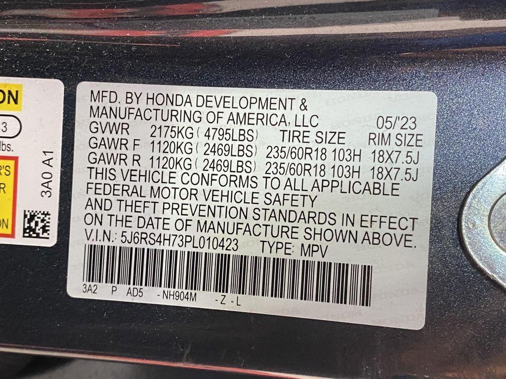 2023 Meteorite Gray Metallic Honda CR-V