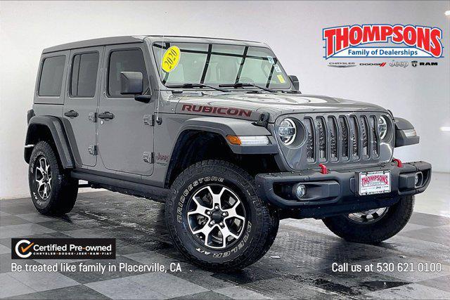 used 2020 Jeep Wrangler Unlimited car, priced at $35,000