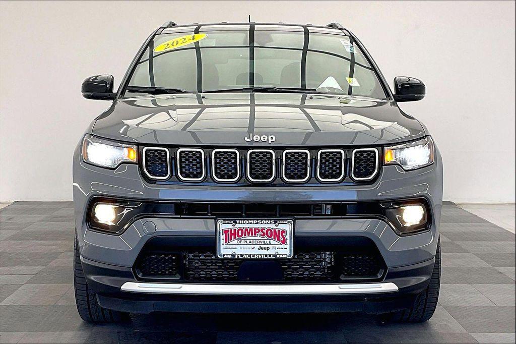 used 2024 Jeep Compass car, priced at $21,546