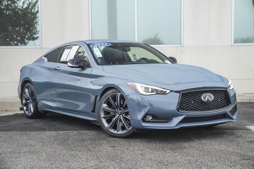 used 2022 INFINITI Q60 car, priced at $44,980