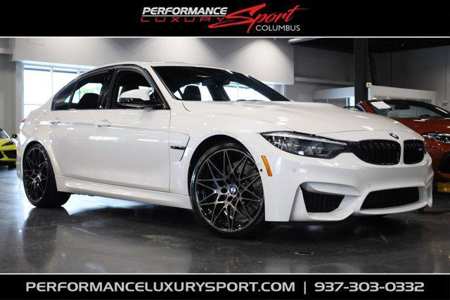 2018 Mineral White Metallic BMW M3