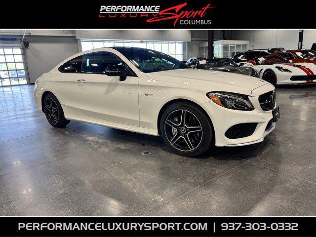 used 2018 Mercedes-Benz AMG C 43 car, priced at $35,298