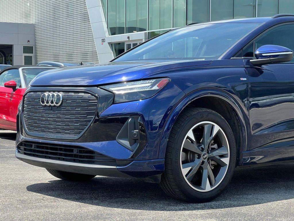 used 2023 Audi Q4 e-tron car, priced at $33,250