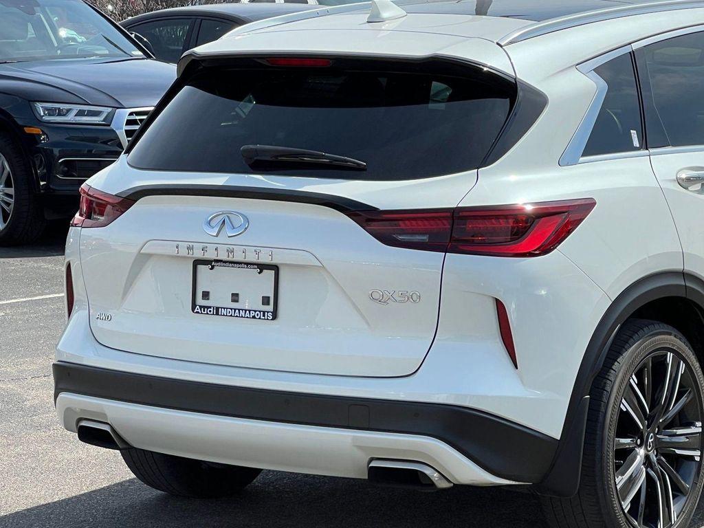used 2022 INFINITI QX50 car, priced at $26,000