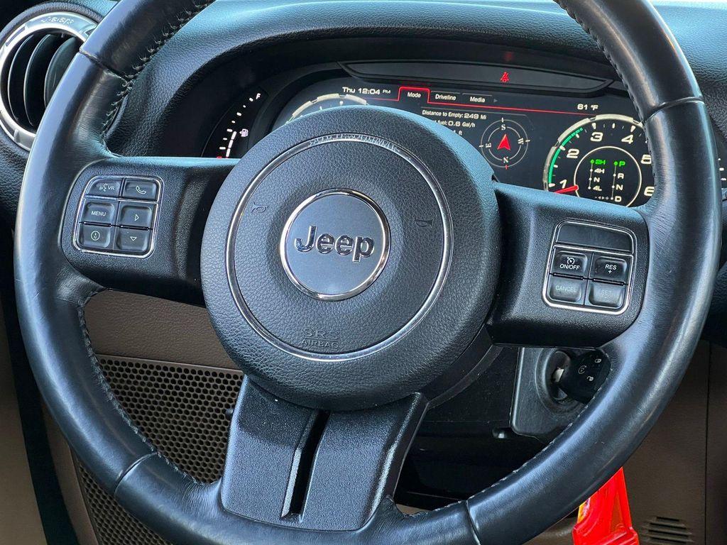 used 2017 Jeep Wrangler Unlimited car, priced at $19,000