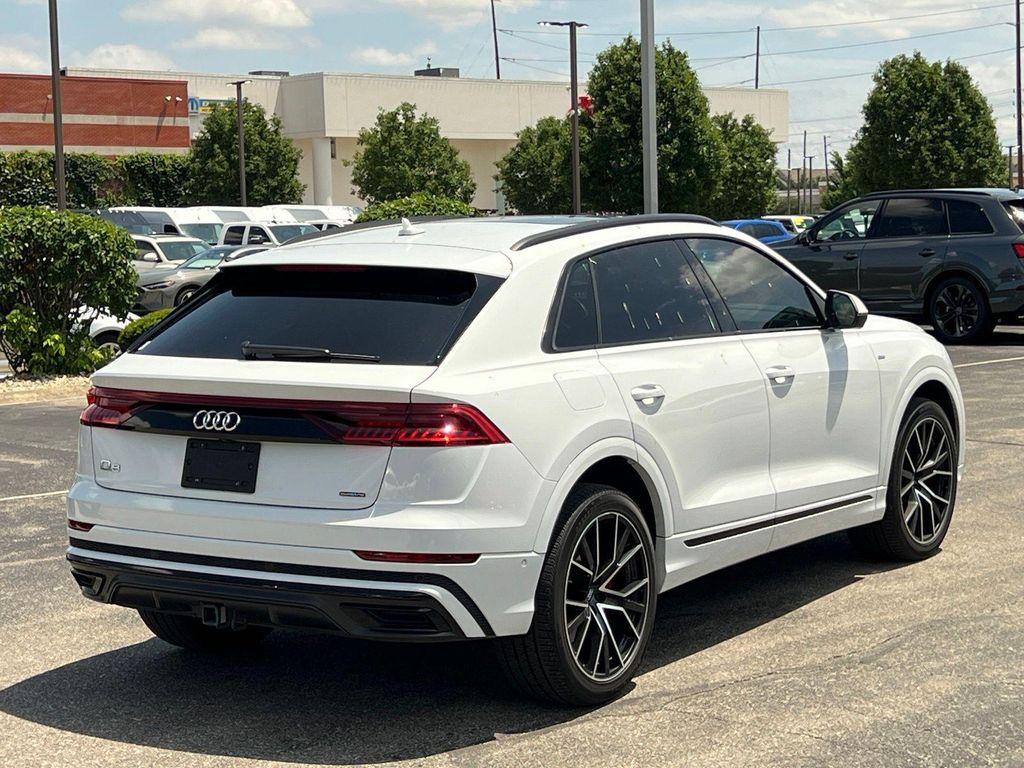 used 2019 Audi Q8 car, priced at $29,750