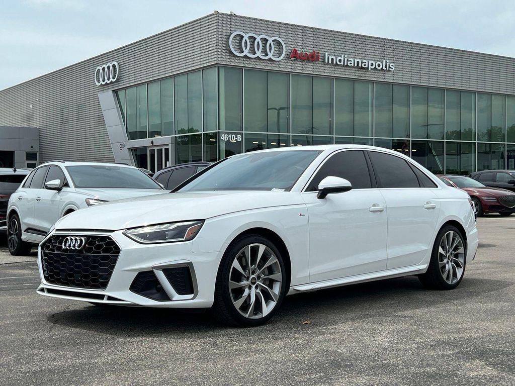 used 2023 Audi A4 car, priced at $34,000