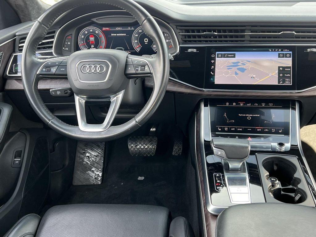 used 2019 Audi Q8 car, priced at $32,000