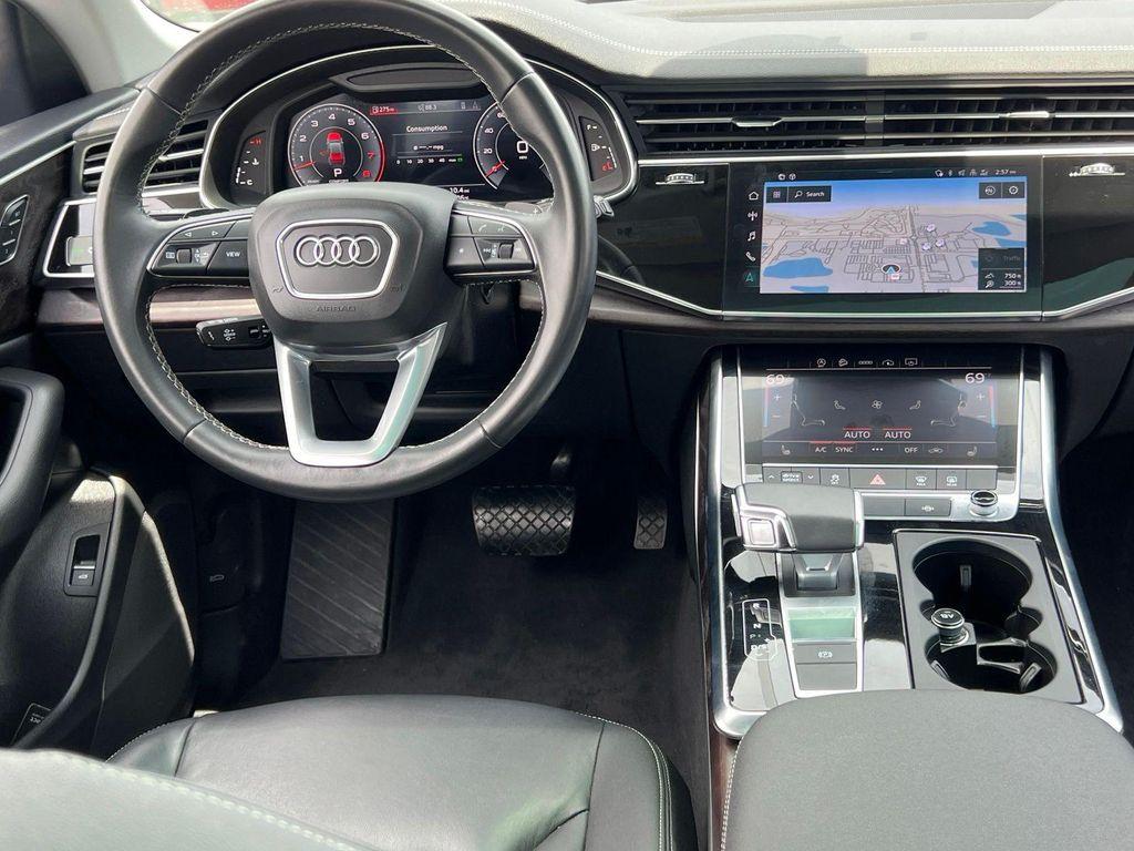 used 2023 Audi Q8 car, priced at $46,650
