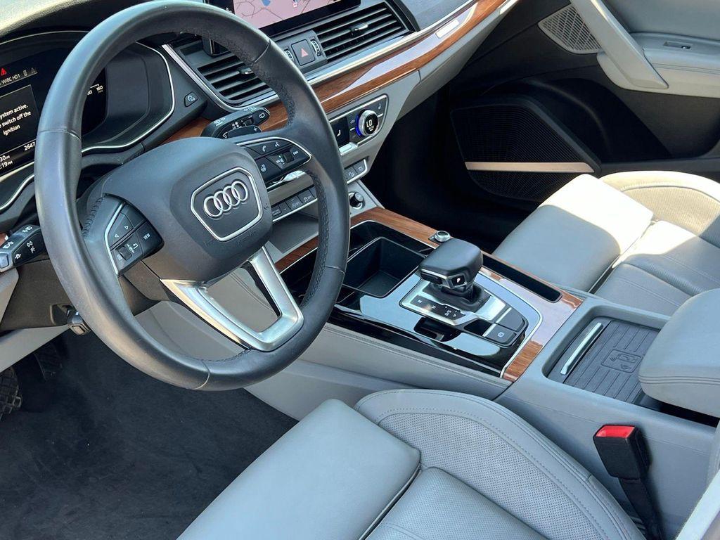 used 2021 Audi Q5 car, priced at $25,500