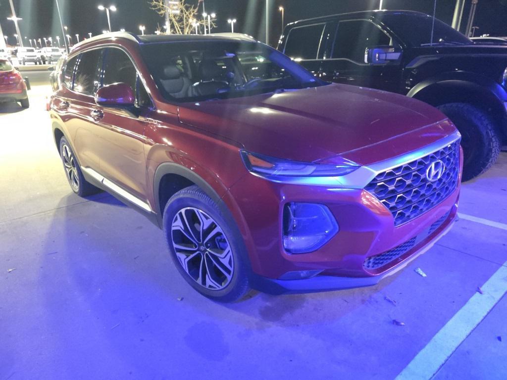 used 2019 Hyundai Santa Fe car, priced at $13,500