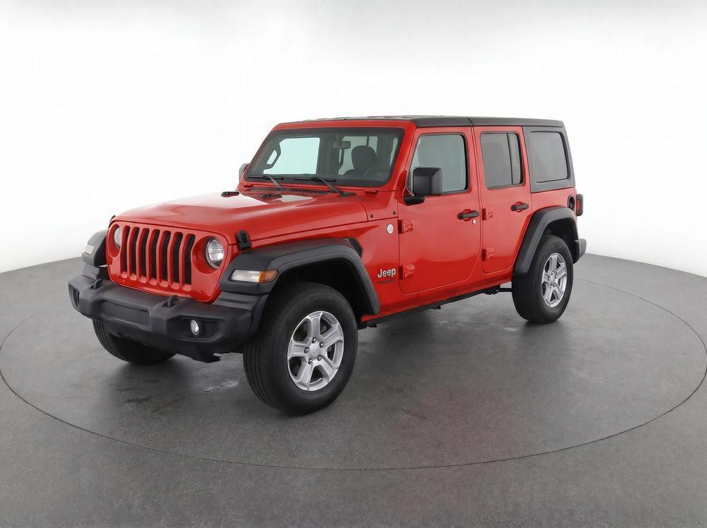 used 2021 Jeep Wrangler Unlimited car, priced at $22,842