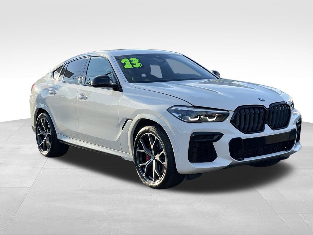 used 2023 BMW X6 car, priced at $55,355