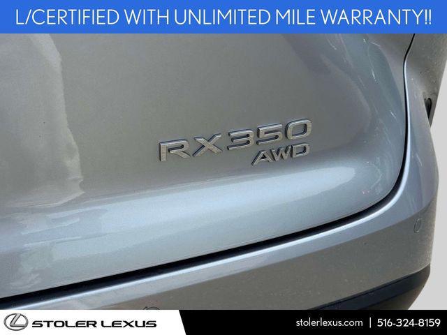 used 2024 Lexus RX 350 car, priced at $49,075
