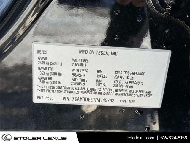 used 2023 Tesla Model Y car, priced at $24,500