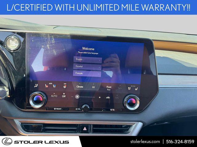 used 2024 Lexus RX 350 car, priced at $50,075
