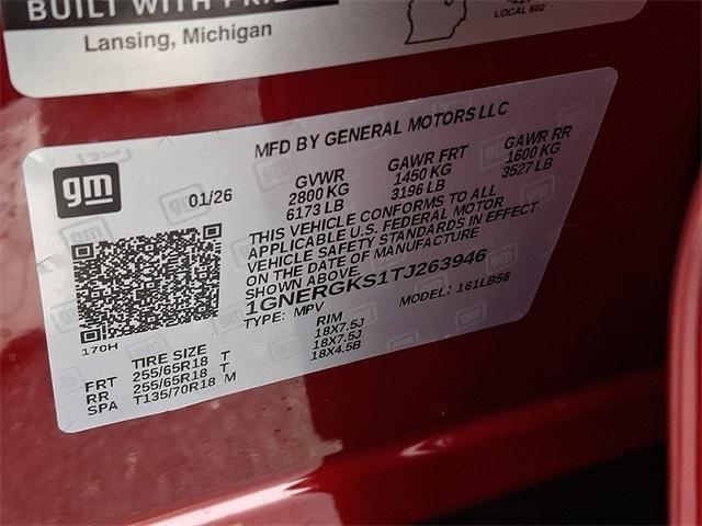 new 2026 Chevrolet Traverse car, priced at $43,551