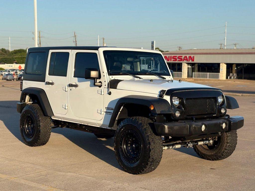 used 2017 Jeep Wrangler Unlimited car, priced at $18,252