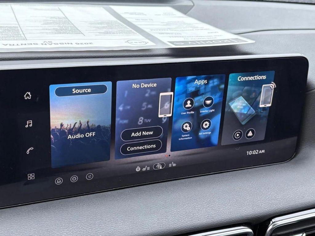 new 2026 Nissan Sentra car, priced at $26,745